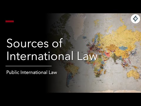 The Sources of International Law