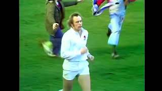 TREMENDOUS DAVID DUCKHAM TRY - ENGLAND V WALES - 1974 FIVE NATIONS RUGBY MATCH