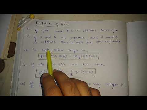 Properties of GCD