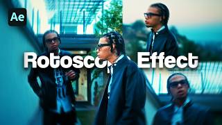 How to create ROTOSCOPE Effect in After Effects (Underground Method)