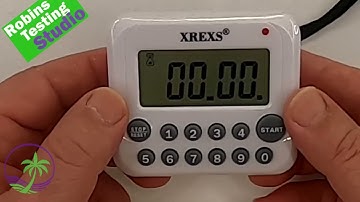 Hoe gemakkelijk is de XREXS DC 12 Digitale Keukentimer te gebruiken?