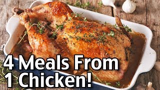 leftover rotisserie chicken recipes 4 meals from one chicken