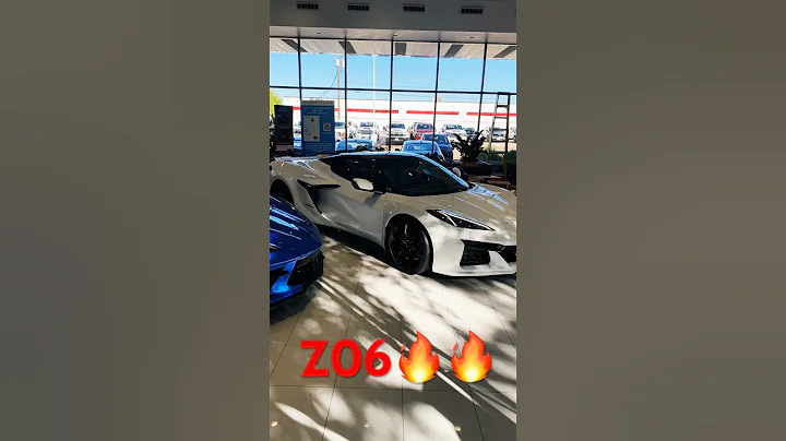 Driving my 2025 Z06 3LZ off the showroom floor #c8corvette #c8corvettez06 #c8z06 #z06 #z06corvette
