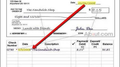 How To Write A Check   Presentation 2