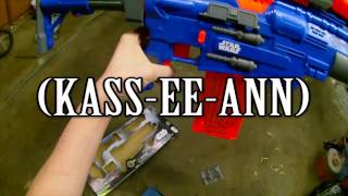 Nerf Star Wars Cassian Blaster Review