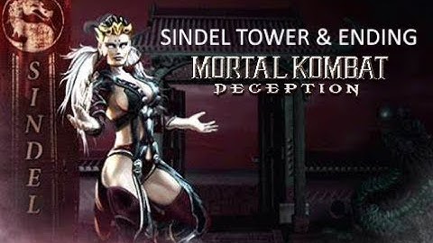 Mortal Kombat Deception - Sindel Tower & Ending (widescreen patch PS2)