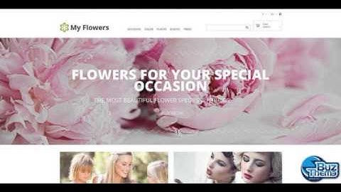 Download Flower Shop Responsive PrestaShop Theme by  Irene TM