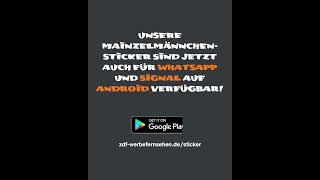 Mainzelmännchen Grußsticker verschicken | ZDF