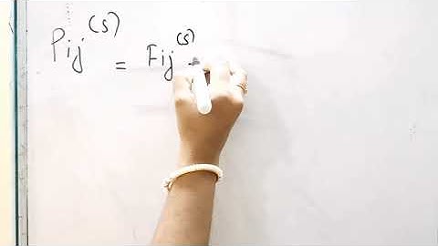 First Passage Probability Part2Dr. Rani Sebastian|Department of Statistics