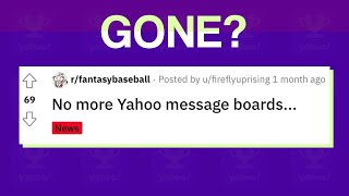 Yahoo Fantasy message boards removal disappoints many users