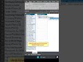 Fast Excel 365 UNIQUE Function using Defaults #excel #exceltips #microsoftoffice #exceltricks