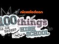 100 Things To Do Before High School Logo 100 Things To Do Before High School Logo