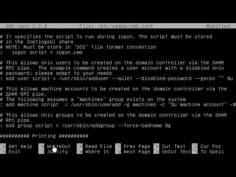 Konfigurasi Samba Server Debian 6 - YouTube