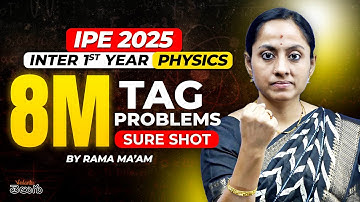 8M Sure Shot Tag Physics Questions | Inter 1st Year IPE 2025 AP & TS 📝 🔥 | Don’t Miss Out!