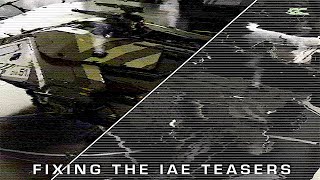 How I undistorted the IAE teasers
