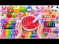 Satisfying Slime ASMR 🌈 DIY How To Mixing Random Things and Makeup Playdoh Squishies into Slime 11