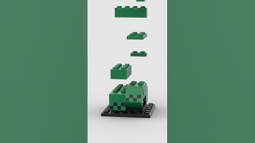 LEGO Minecraft - Creeper BrickHeadz - Speed Build!