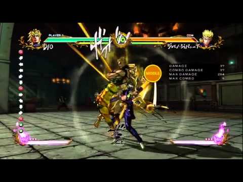 【ジョジョASB】DIO　スタンドoffコンボ