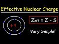 Calculating Effective Nuclear Charge in Fluorine and Aluminum