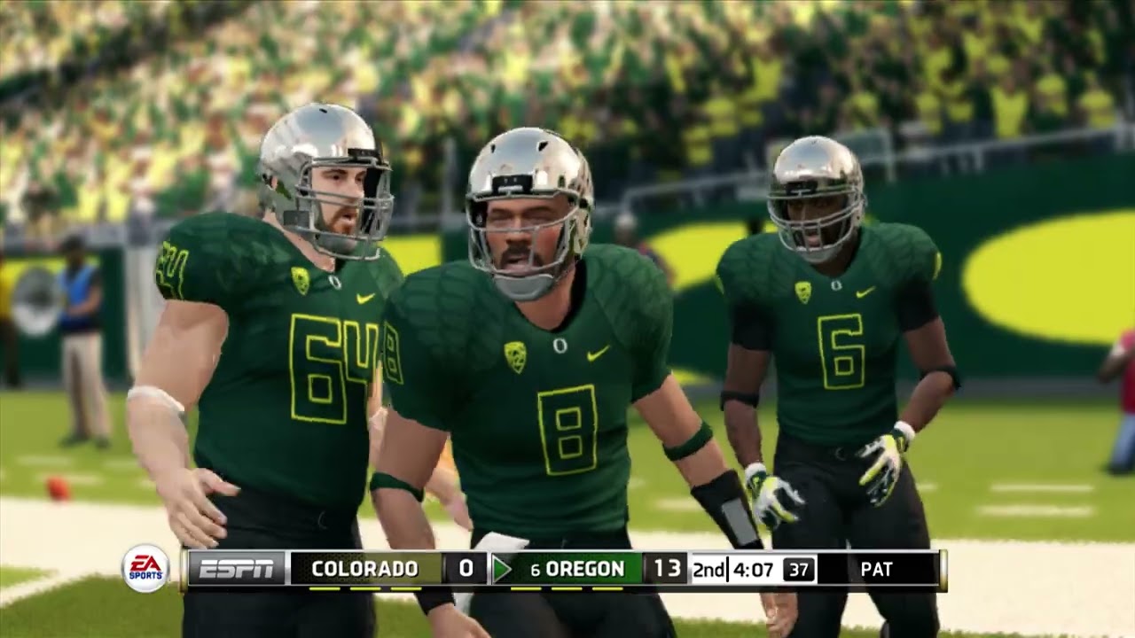 EA Sports NCAA Football 14  Exhibition Game - Colorado vs #6