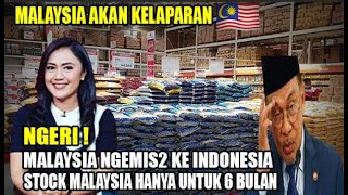 Download Lagu MALAYSIA NGMIS NGEMIS BERAS KE INDONESIA KARENA STOK BERAS MALAYSIA HANYA CUKUP 6 BULAN SAJA MP3