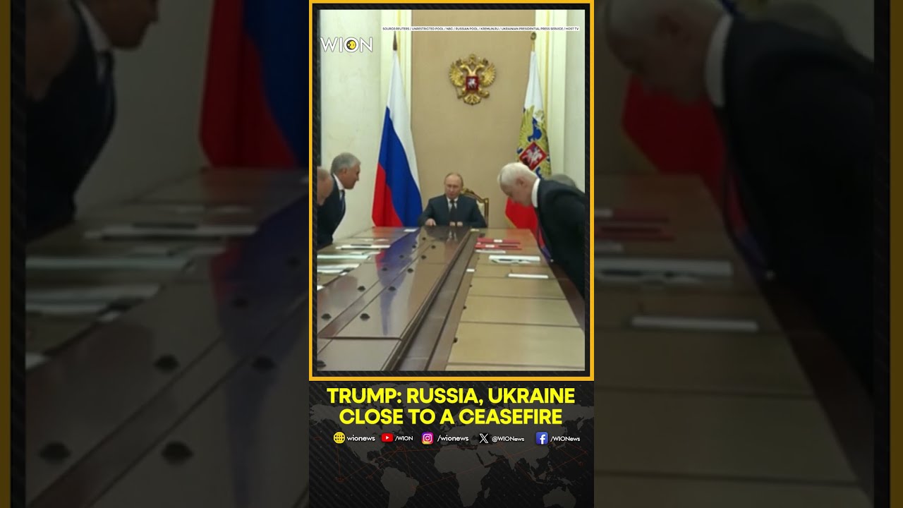Trump Putin Meet Suggests Russia Ukraine Close To A Ceasefire WION Shorts