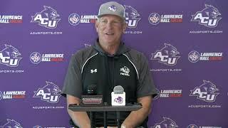 ACU Football: Keith Patterson Press Conference | Sept. 30, 2024
