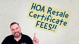 HOA Resale Certificate Fees in Texas are now capped!