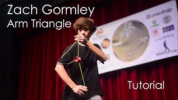 Zach Gormley tutorial - Arm Triangle yoyo trick