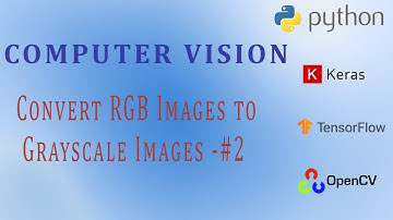 OpenCV Python Tutorial for Beginners - Convert RGB Images to Grayscale Images #2