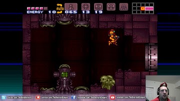 Super Metroid First Ever BLIND Playthrough MEGASTREAM - Part 2 of 2