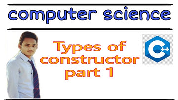 Types of constructor | class12 CBSE |computer  science by learn tech