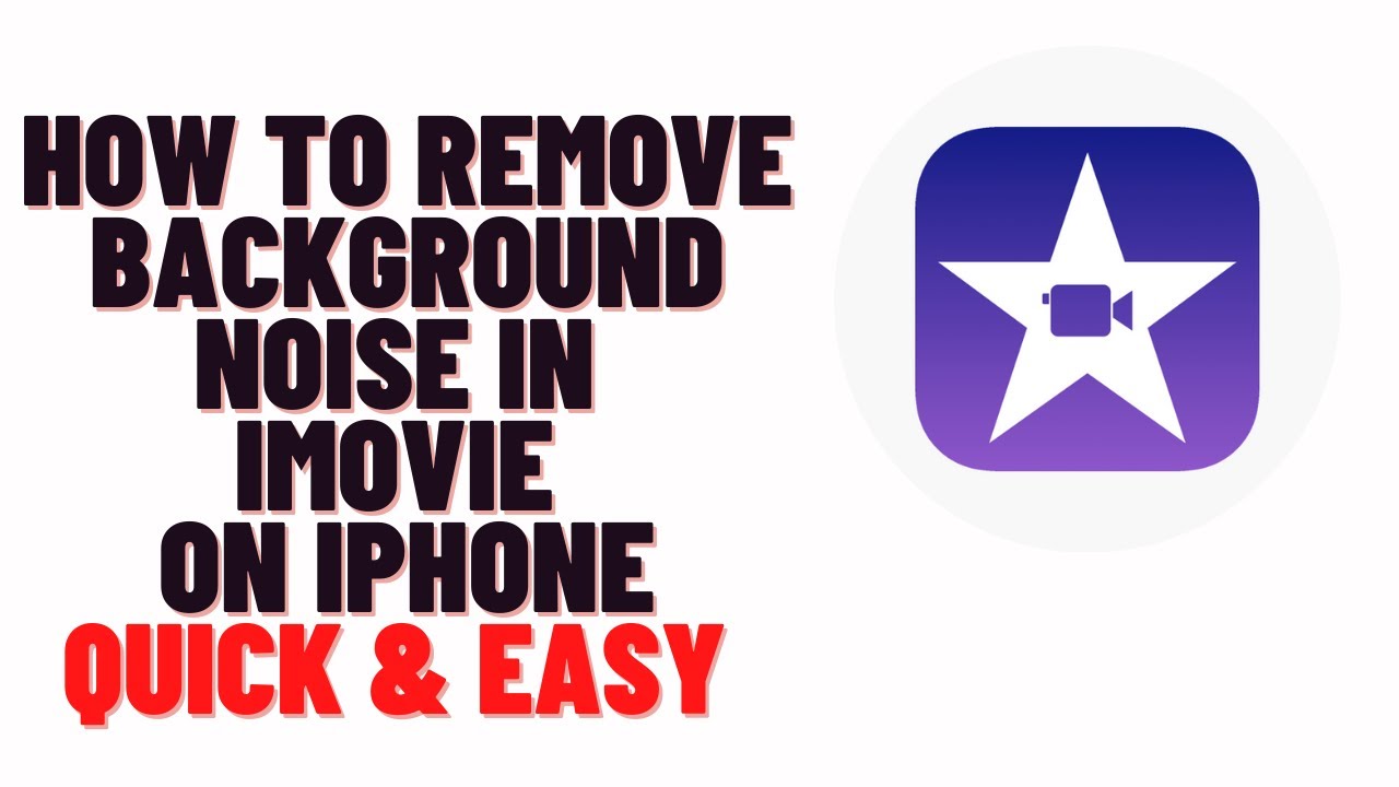 iMovie iPhone background noise removal: Bạn đang phát triển dự án hoặc làm việc với một bộ phim trên iPhone của mình nhưng bị ảnh hưởng bởi tiếng ồn nền? Hãy xem hình ảnh liên quan đến \