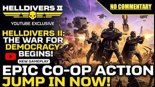HELLDIVERS™ 2 Launch ICBM on Terminid planet | No Commentary
