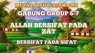 BERSIFAT ALLAH PADA SIFATNYA SENDIRI.. GROUP 6-7