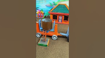 Mini science project | tractor making construction video| tractor Wala video #short #youtubeshorts