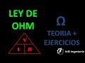 ⚡LEY DE OHM TEORIA + EJERCICIOS CON  MEDICIÓN 2022