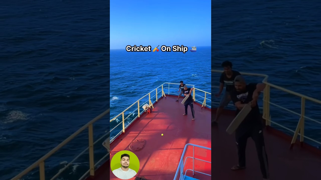 cricket on ship|merchant navy|navy status| trending video|shorts video|