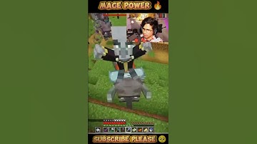 Mace Power 🔥 Minecraft PvP 😮 #shorts #minecraft #pvp #anshubisht