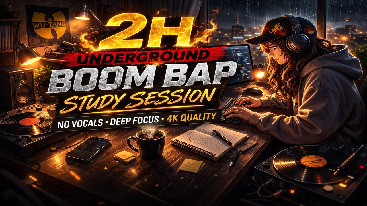 2H Underground Boom Bap Study Session | Focus, No Distractions