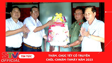 STV - Sóc Trăng: Thăm, chúc Tết cổ truyền Chôl-Chnăm-Thmây năm 2023