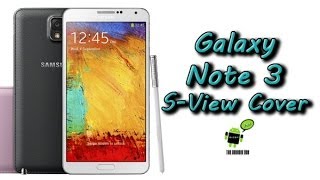 NEW S-View Flip Cover for the Galaxy Note 3