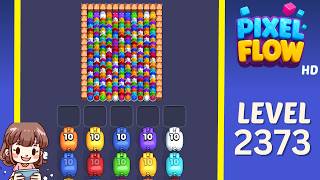 Pixel Flow Level 2373 Solution Walkthrough