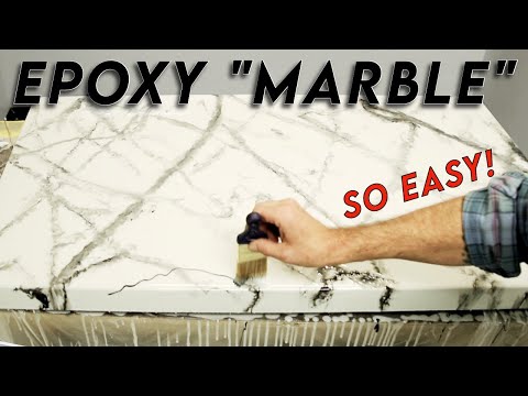 Can you make “Marble” with Epoxy Resin? (Yes!)