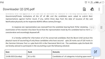 JKBOPEE RELEASED OFFICIAL COUNSELLING SCHEDULE FOR B PHARMACY CHECK NOW