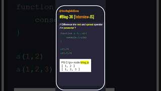 Spread vs. Rest Operator in JavaScript: Key Differences Explained