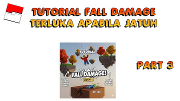 How to Make Fall Damage / Falling from a height will cause injury
