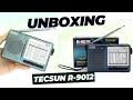 Unboxing  tecsun r9012  pequeno no tamanho mas gigante na recepo desembalando unboxing