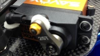 Savox 1257tg Servo Bench Test - Lightning Quick!!!