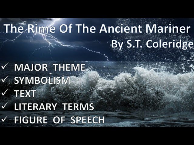 symbolism in the rime of the ancient mariner